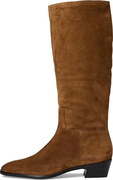 Vince Andes Zip Tall Boots Women's Boots Elmwood : 9 M, Suede - Image 6
