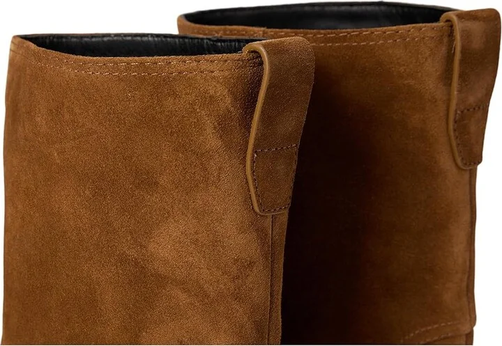 Vince Arlington Booties Women's Boots Elmwood Tan Suede : 5 M - Image 7