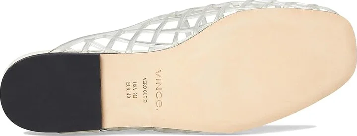 Vince Barcelona Jelly Mule/Clog Shoes Women's Shoes Clear : 6 M, Leather/Rubber - Image 3