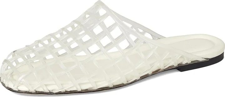 Vince Barcelona Jelly Mule/Clog Shoes Women's Shoes Clear : 6 M, Leather/Rubber - Image 5