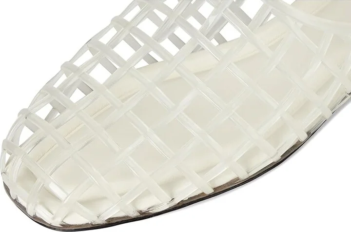 Vince Barcelona Jelly Mule/Clog Shoes Women's Shoes Clear : 6 M, Leather/Rubber - Image 7