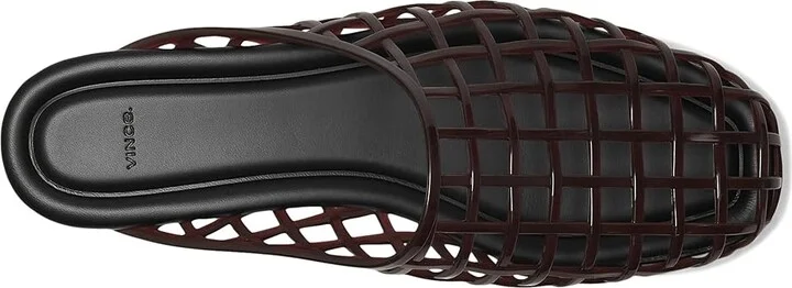 Vince Barcelona Jelly Mule/Clog Shoes Women's Shoes Ganache : 6 M, Leather/Rubber - Image 2