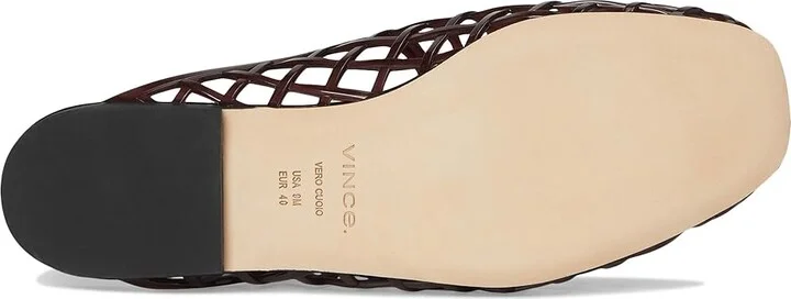 Vince Barcelona Jelly Mule/Clog Shoes Women's Shoes Ganache : 6 M, Leather/Rubber - Image 3