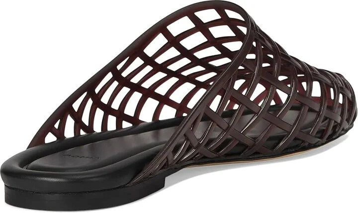 Vince Barcelona Jelly Mule/Clog Shoes Women's Shoes Ganache : 6 M, Leather/Rubber - Image 4