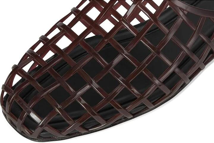 Vince Barcelona Jelly Mule/Clog Shoes Women's Shoes Ganache : 6 M, Leather/Rubber - Image 7
