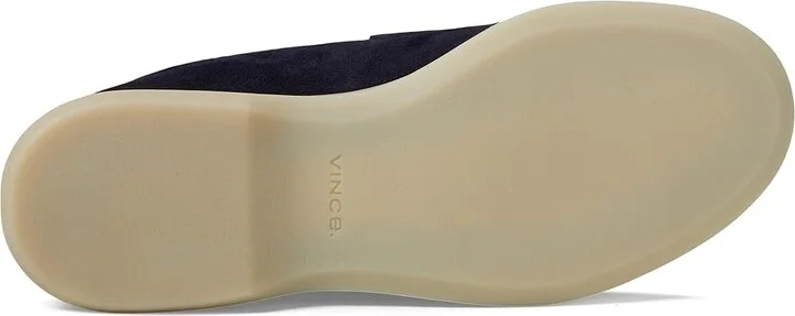 Vince Big Sur Slip-ons Women's Flat Shoes Blue Ink Suede : 6 M, Leather - Image 3