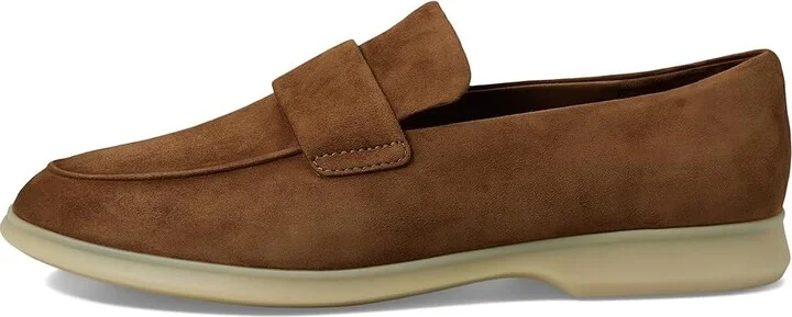 Vince Big Sur Slip-ons Women's Flat Shoes Elm Wood Brown Suede : 5 M, Leather - Image 6