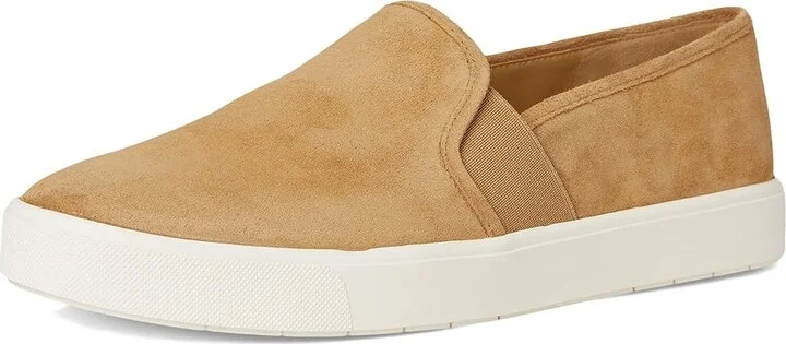 Vince Blair 5 Women's Slip on Shoes Light Sable Brown Suede : 5 M, Leather - Image 5