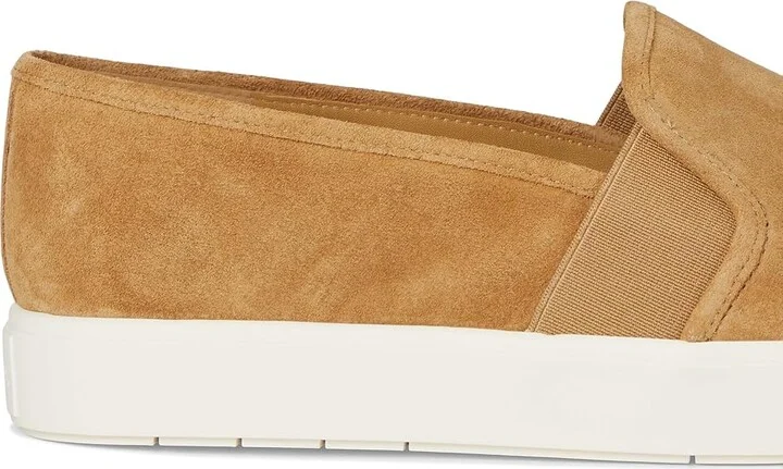 Vince Blair 5 Women's Slip on Shoes Light Sable Brown Suede : 5 M, Leather - Image 7