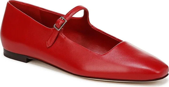 Vince Brodi Mary Jane-B Leather Slip-On