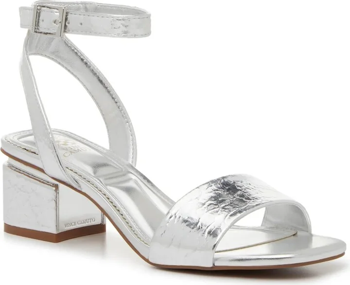 Silver Metallic Synthetic