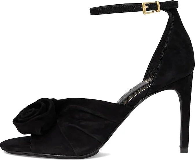 Vince Camuto Adaline Women's Sandals Black : 11 M, Rubber/Satin/Suede - Image 6