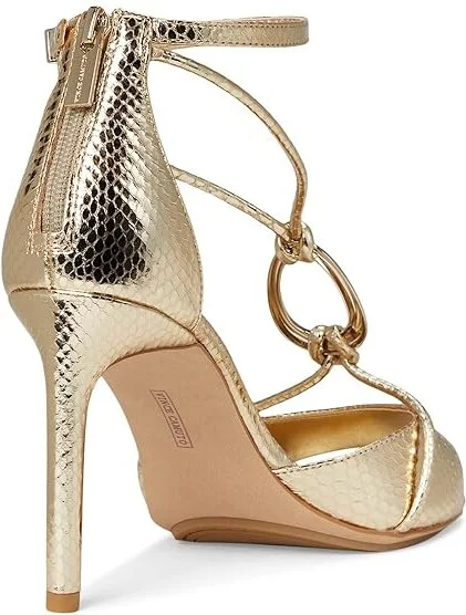 Vince Camuto Alinna O-Ring Strappy High Heel Sandals Women's Sandals Black : 8 M, Leather - Image 10