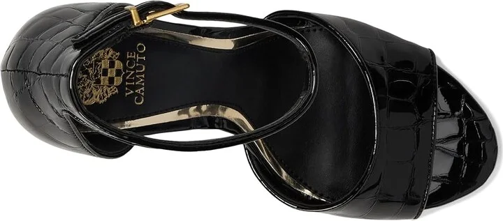 Vince Camuto Aliza Women's Sandals Black : 10 M, Leather/Rubber - Image 2
