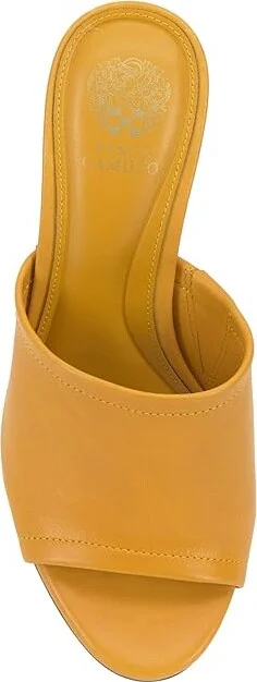 Vince Camuto Alyysa Women's Sandals Golden Sun : 5.5 M, Leather - Image 2