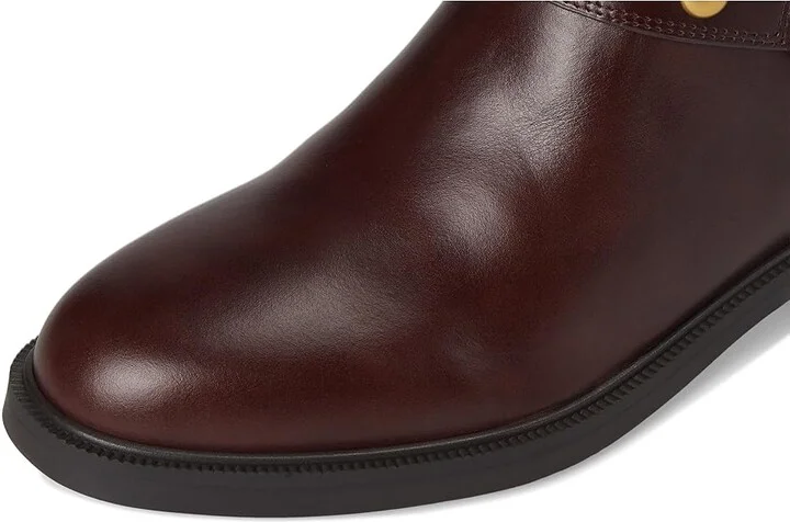 Vince Camuto Amais Biker Boots Women's Boots Rich Mahogany : 8 M, Leather - Image 2
