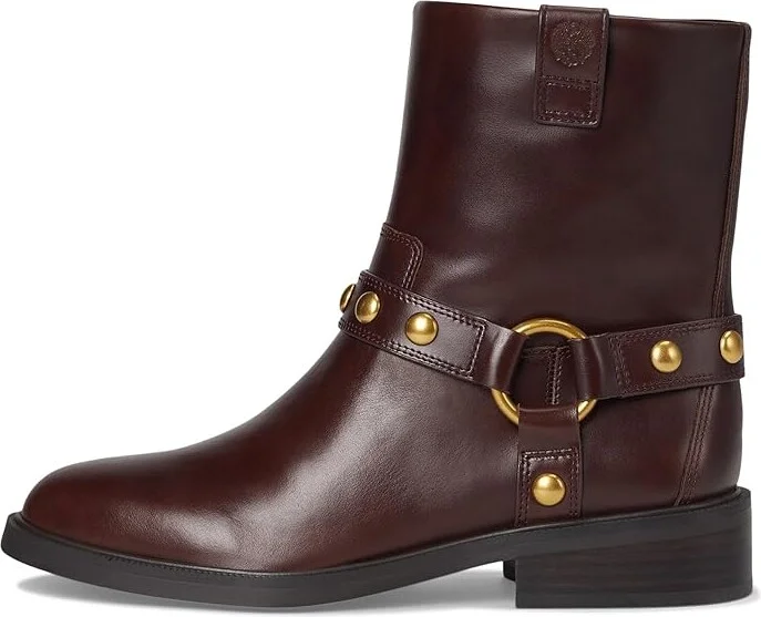Vince Camuto Amais Biker Boots Women's Boots Rich Mahogany : 8 M, Leather - Image 6