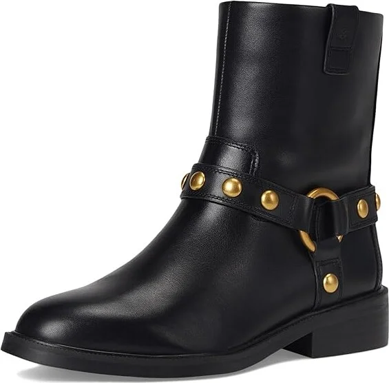 Vince Camuto Amais Biker Boots Women's Boots Rich Mahogany : 8 M, Leather - Image 11