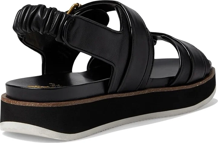 Vince Camuto Anivay Women's Sandals Black : 8 M, Leather/Polyester - Image 4