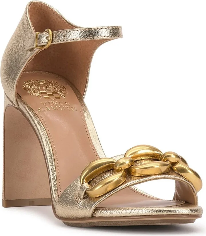 Gold Metallic Leather