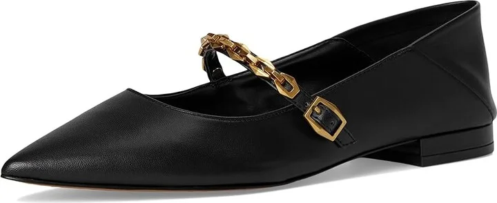 Vince Camuto Aylin Chain-Link Ballet Flat Women's Flat Shoes Chianti : 7.5 M, Leather - Image 11