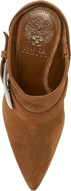 Vince Camuto Baily High Heel Buckle Mule High Women's Heels Reishi : 11 M, Suede - Image 2