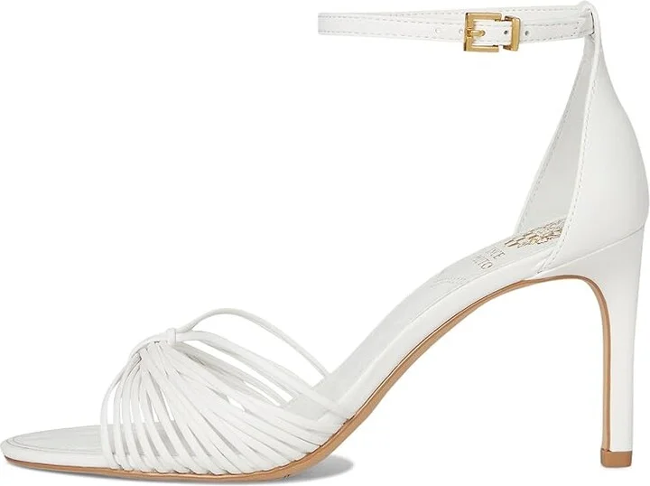 Vince Camuto Blaine Strappy Band High Heel Sandals Women's Sandals Bianco : 9 M, Rubber/Synthetic - Image 6