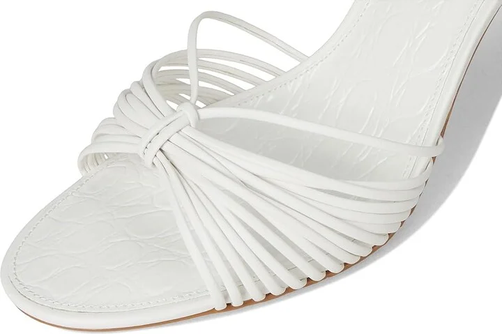 Vince Camuto Blaine Strappy Band High Heel Sandals Women's Sandals Bianco : 9 M, Rubber/Synthetic - Image 7