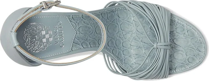 Vince Camuto Blaine Strappy Band High Heel Sandals Women's Sandals Bianco : 9 M, Rubber/Synthetic - Image 8