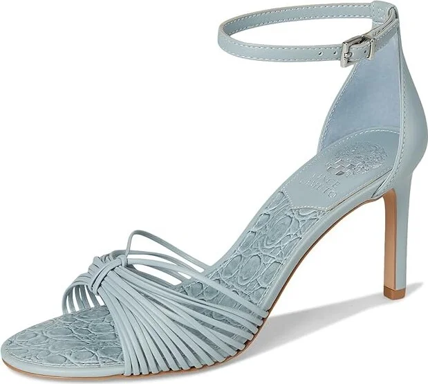 Vince Camuto Blaine Strappy Band High Heel Sandals Women's Sandals Bianco : 9 M, Rubber/Synthetic - Image 11