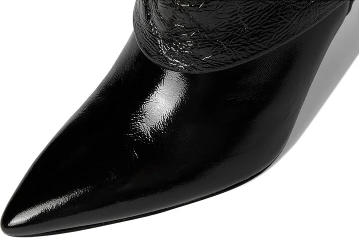 Vince Camuto Blaira Women's Boots Jet Black : 7 M, Leather - Image 2