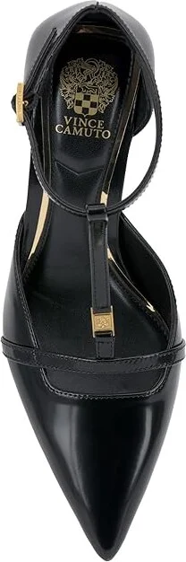 Vince Camuto Branor High Women's Heels Black : 10 M, Leather/Rubber - Image 2