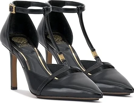 Vince Camuto Branor High Women's Heels Black : 10 M, Leather/Rubber