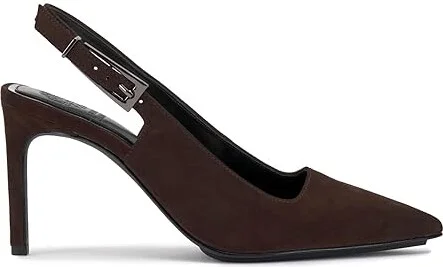 Vince Camuto Brendie High Women's Heels Taupe : 5.5 M, Leather/Suede - Image 11