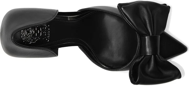 Vince Camuto Burke Bow Detail Dress Pump High Women's Heels Black : 9.5 M, Leather - Image 2