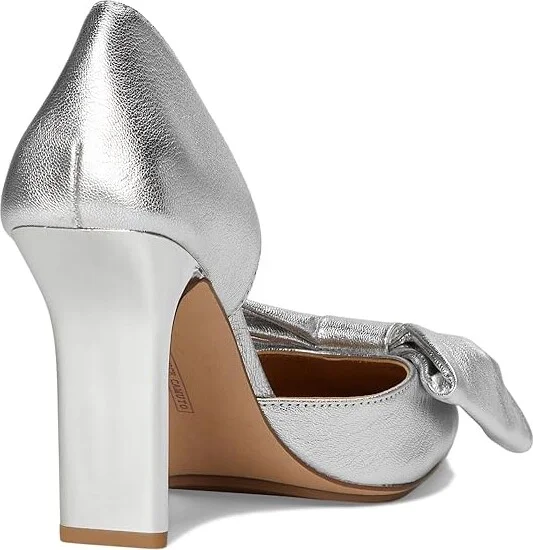 Vince Camuto Burke Bow Detail Dress Pump High Women's Heels Black : 9.5 M, Leather - Image 10