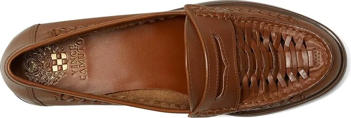 Vince Camuto Calie Braided Flat Loafer Women's Flat Shoes Carmello : 6 M, Leather - Image 2