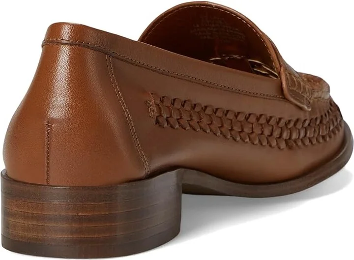 Vince Camuto Calie Braided Flat Loafer Women's Flat Shoes Carmello : 6 M, Leather - Image 4