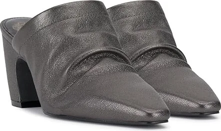 Vince Camuto Carlie High Women's Heels Dark Pewter : 6 M, Leather/Rubber