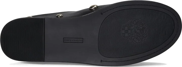 Vince Camuto Cassius Studded Flat Mule Women's Flat Shoes Black : 8 M, Leather - Image 3
