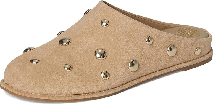 Vince Camuto Cassius Studded Flat Mule Women's Flat Shoes Black : 8 M, Leather - Image 11