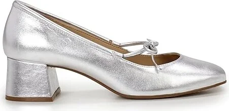 Vince Camuto Charley High Women's Heels Silver : 5 M, Leather/Rubber - Image 6