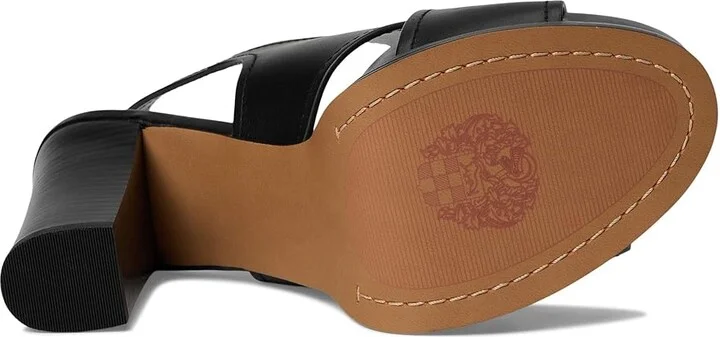 Vince Camuto Chlea Criss Cross High Heel Platform Sandal Women's Sandals Caramello : 10 M, Leather/Rubber - Image 9