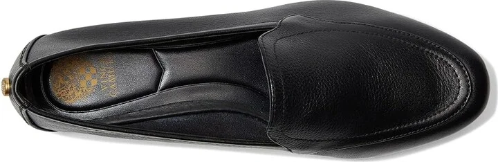 Vince Camuto Cintha Flat Loafers Women's Shoes Black : 6.5 M, Leather - Image 2