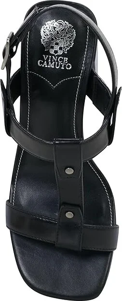 Vince Camuto Clarissa Women's Sandals Black : 6.5 M, Leather - Image 2