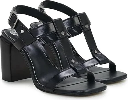 Vince Camuto Clarissa Women's Sandals Black : 6.5 M, Leather