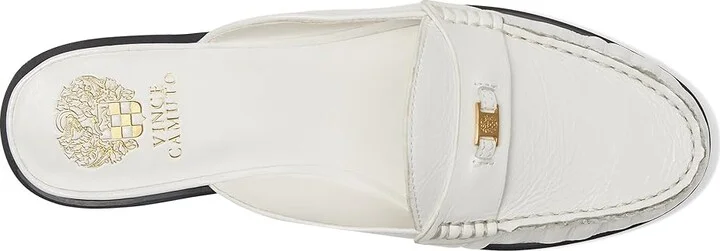 Vince Camuto Cobby Slip-On Mule Women's Flat Shoes Egyptian Gold : 8.5 M, Leather - Image 8