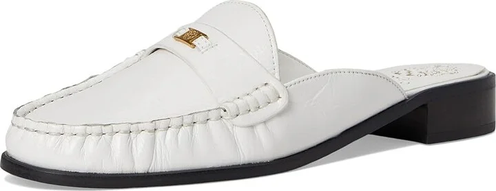Vince Camuto Cobby Slip-On Mule Women's Flat Shoes Egyptian Gold : 8.5 M, Leather - Image 11