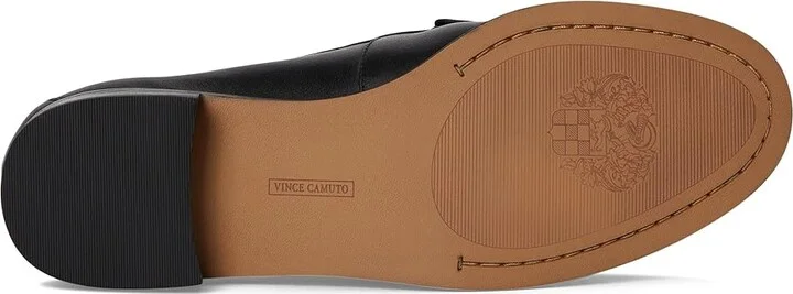 Vince Camuto Colin Flat Loafer Women's Flat Shoes Black : 6 M, Leather - Image 3