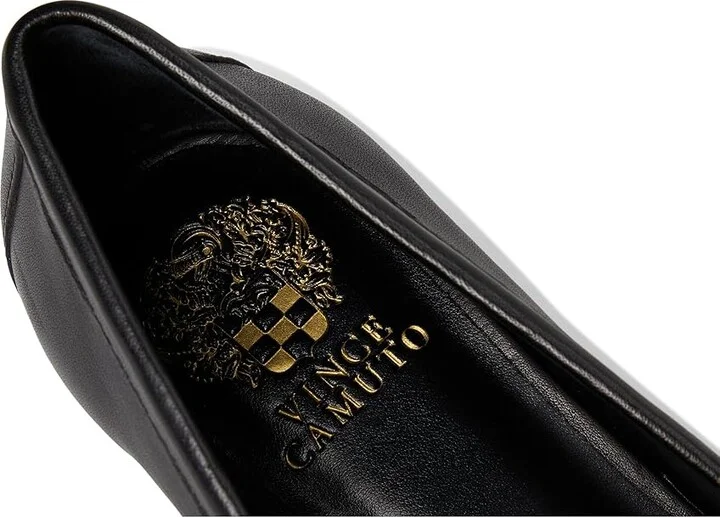 Vince Camuto Colin Flat Loafer Women's Flat Shoes Black : 6 M, Leather - Image 7